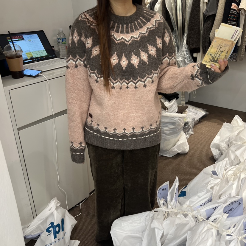 SIHO ARCHIVE東大門㊣代購女士新品熱賣休閑時尚真品職業毛衣SIHO ARCHIVE毛衣圖色2