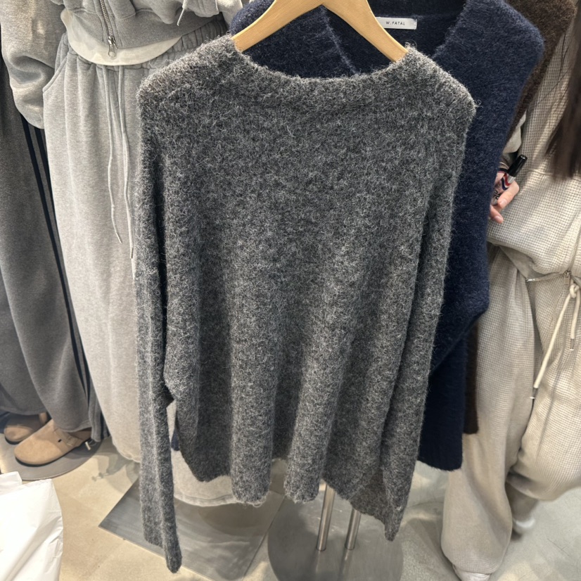 W.FATAL東大門㊣實拍女裝新品人氣真品25秋冬時尚毛衣馬海毛W.FATAL毛衣