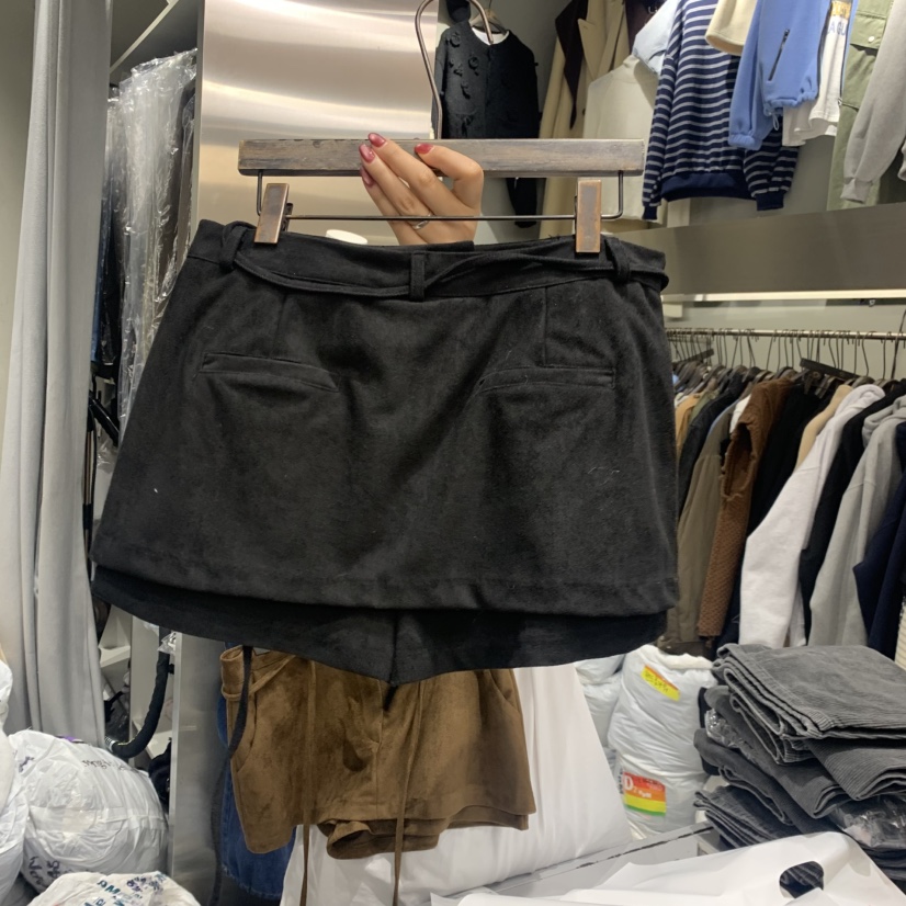 D2/A2韓國代購㊣女士新款真品熱賣人氣時尚推薦裙褲含腰繩D2/A2裙褲