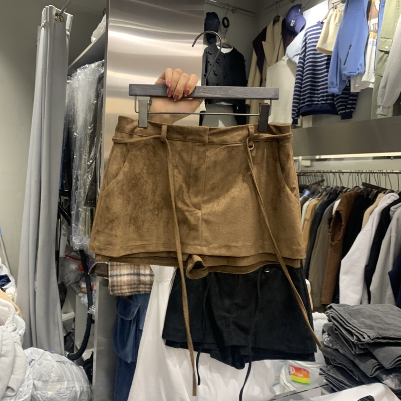 D2/A2韓國代購㊣女士新款真品熱賣人氣時尚推薦裙褲含腰繩D2/A2裙褲圖色1