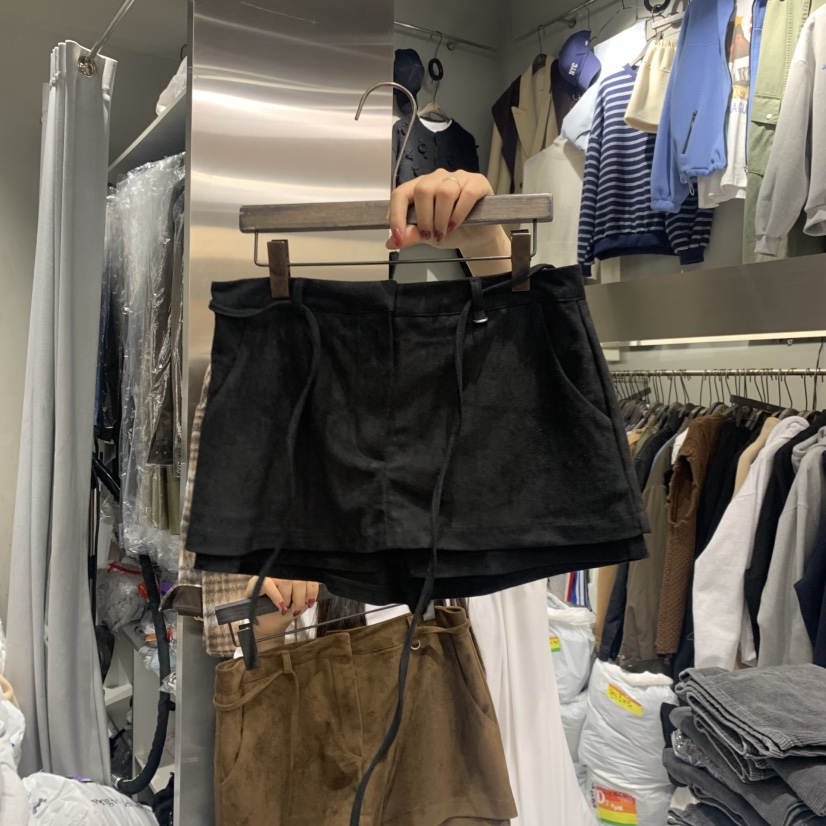 D2/A2韓國代購㊣女士新款真品熱賣人氣時尚推薦裙褲含腰繩D2/A2裙褲圖色2