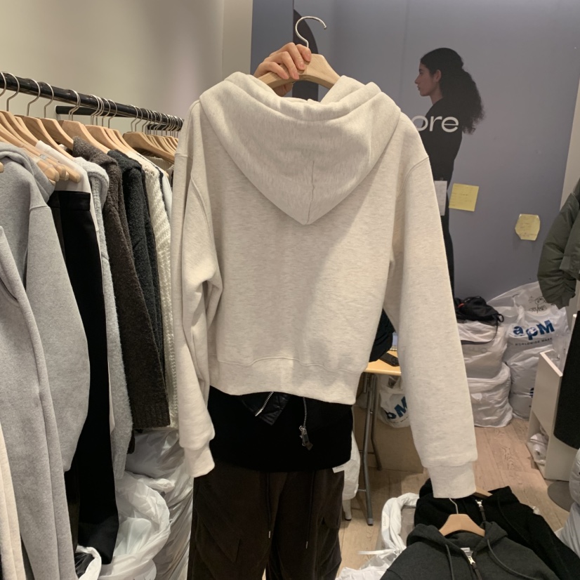 ORMORE東大門㊣實拍女裝新品休閑真品熱賣25秋冬衛衣連帽衫加絨ORMORE衛衣