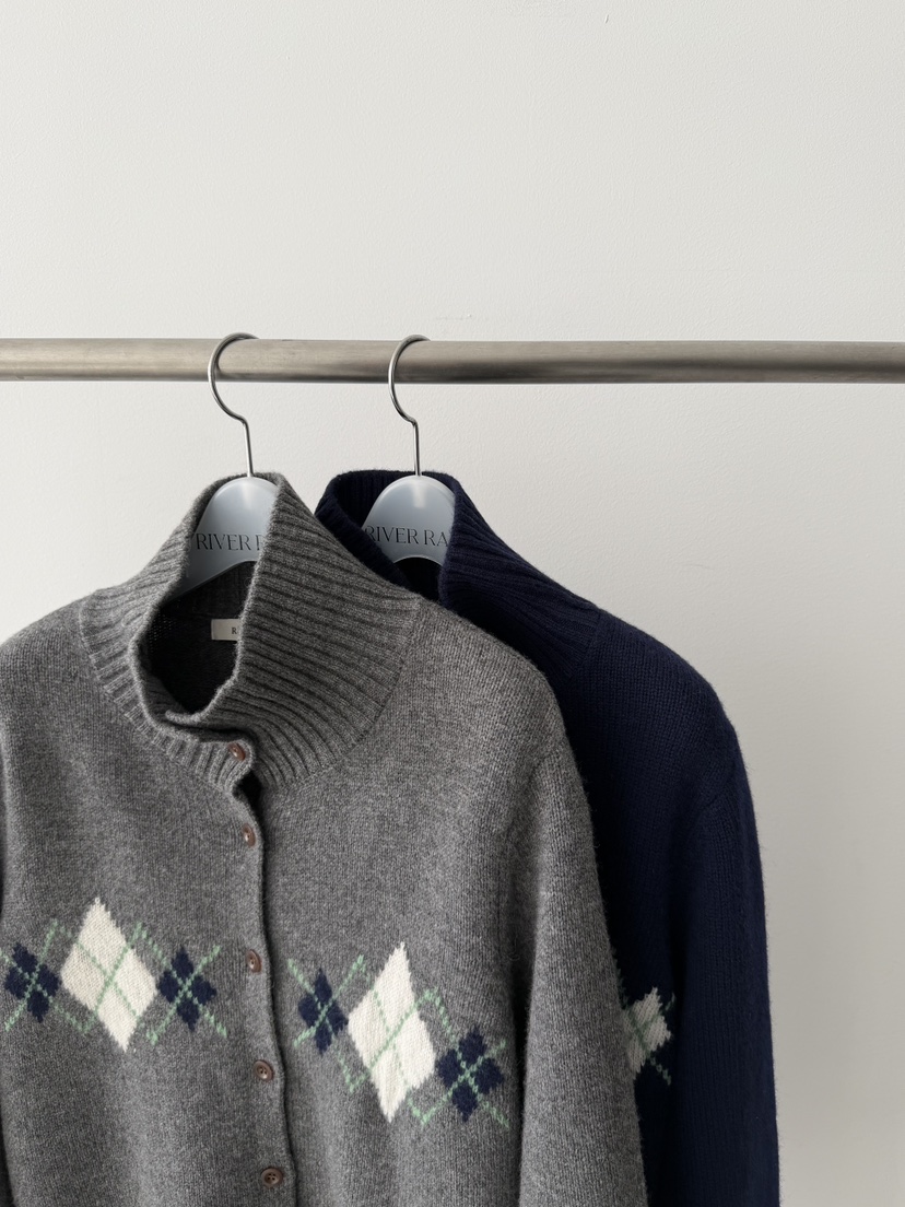 RIVER RAIN東大門㊣代購女裝新款25秋冬人氣真品針織衫羊毛RIVER RAIN針織衫