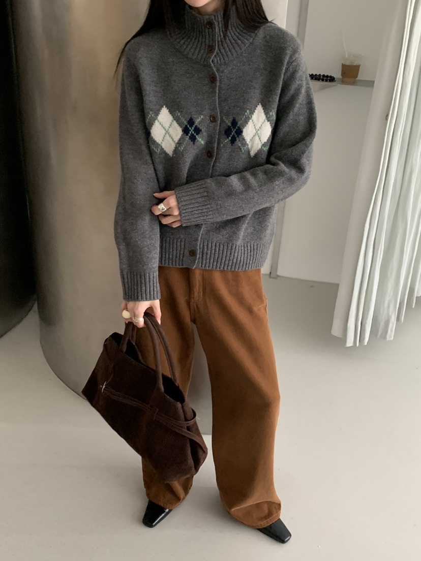 RIVER RAIN東大門㊣代購女裝新款25秋冬人氣真品針織衫羊毛RIVER RAIN針織衫