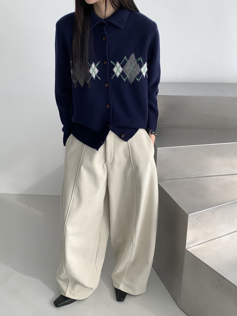 RIVER RAIN東大門㊣代購女裝新款25秋冬人氣真品針織衫羊毛RIVER RAIN針織衫