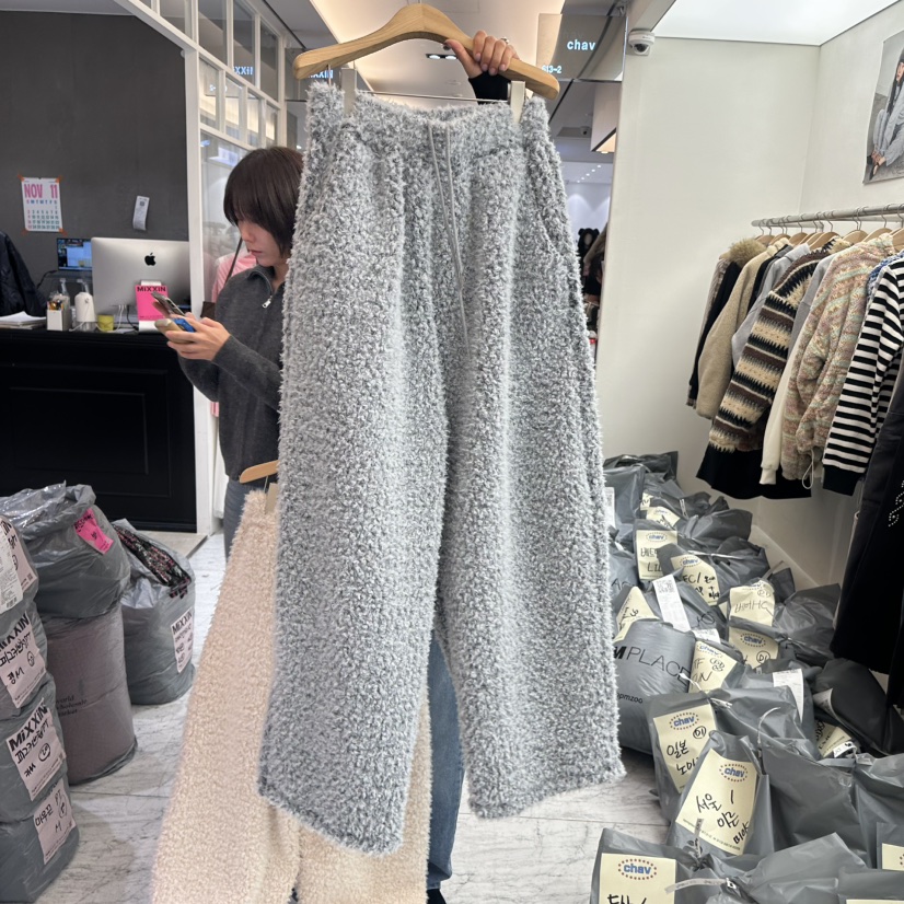 CHAV東大門㊣實拍女士新品25秋冬時尚真品熱賣休閑推薦休閑褲CHAV休閑褲圖色2