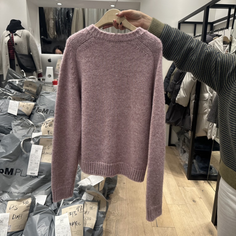 BRUNI/RICOTTA東大門㊣實拍女士新品人氣職業推薦毛衣羊駝BRUNI/RICOTTA毛衣