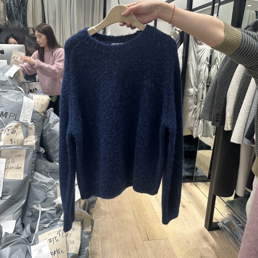 BRUNI/RICOTTA東大門㊣實拍女士新品人氣職業推薦毛衣羊駝BRUNI/RICOTTA毛衣圖色2