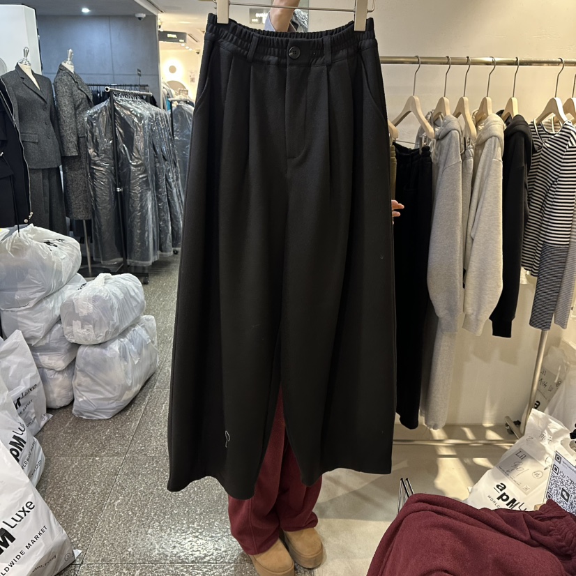 LIL東大門㊣代購女裝新款人氣真品休閑熱賣職業25秋冬休閑褲LIL休閑褲圖色2