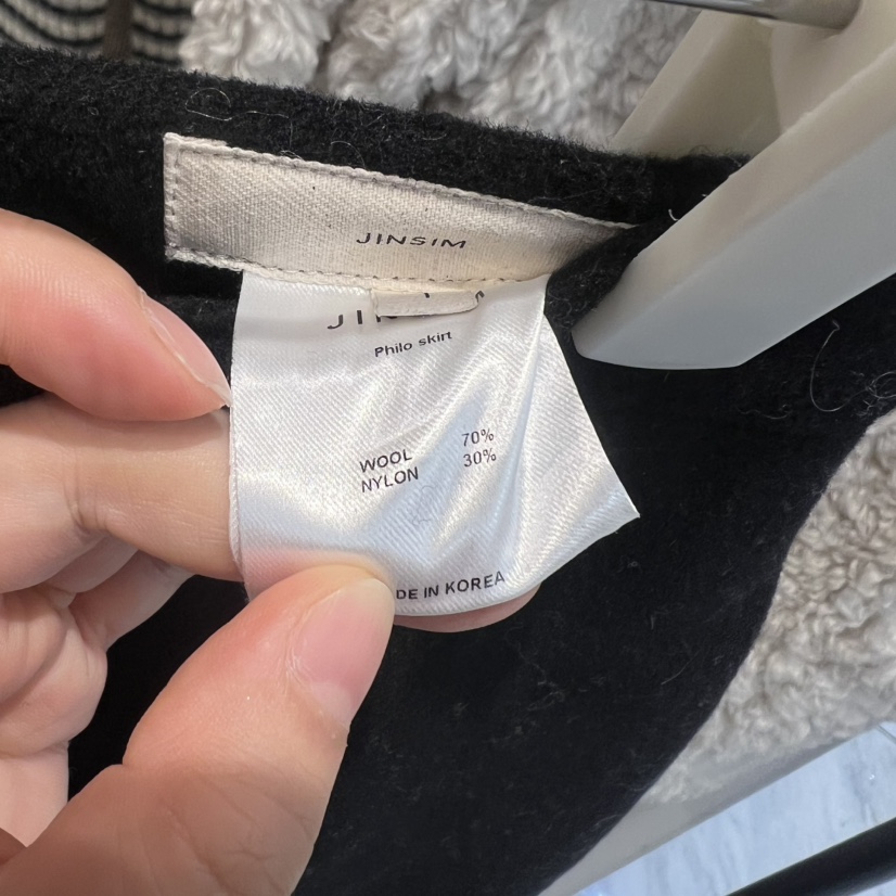 JINSIM韓國直郵㊣女裝新款休閑人氣職業25秋冬推薦時尚短裙JINSIM短裙