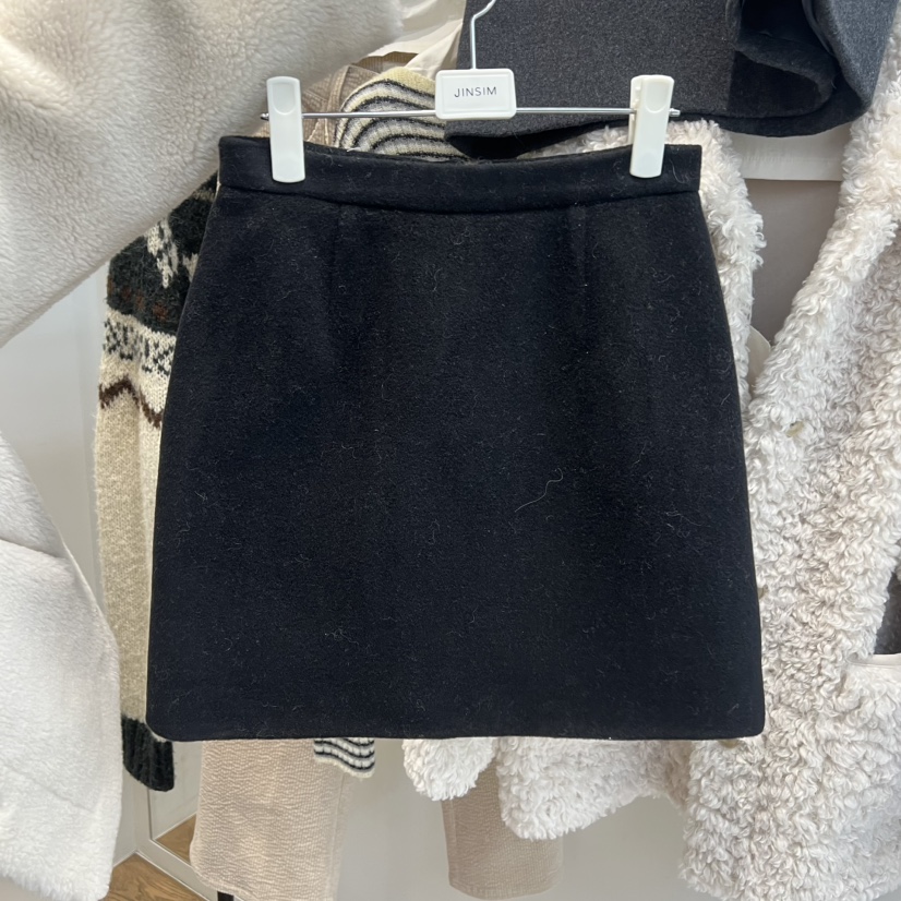 JINSIM韓國直郵㊣女裝新款休閑人氣職業25秋冬推薦時尚短裙JINSIM短裙圖色2