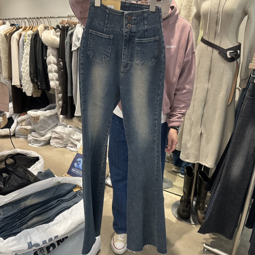 MAGNOLIA36-L東大門㊣直郵女士新品推薦真品熱賣25秋冬牛仔褲MAGNOLIA36-L牛仔褲圖色1