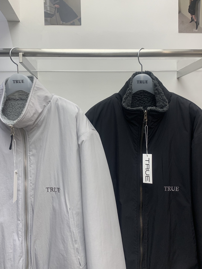 TRUE韓國直郵㊣女裝新品真品熱賣職業推薦25秋冬夾克兩面穿TRUE夾克