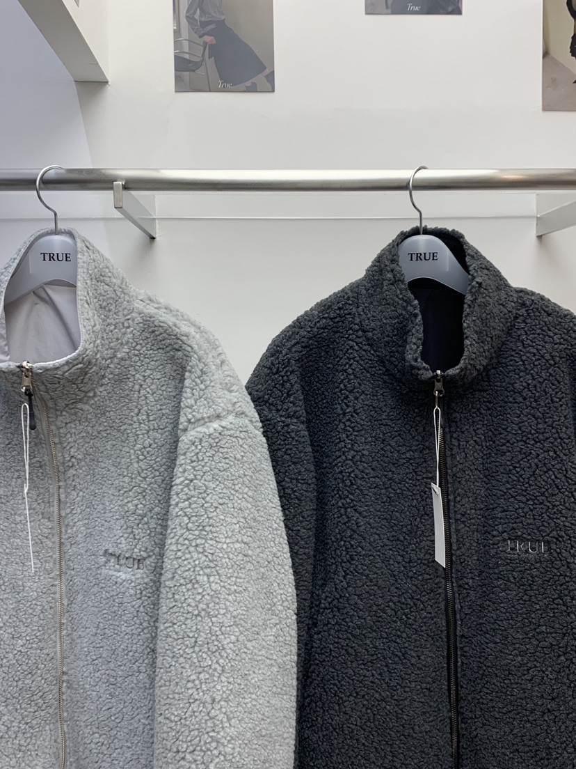 TRUE韓國直郵㊣女裝新品真品熱賣職業推薦25秋冬夾克兩面穿TRUE夾克