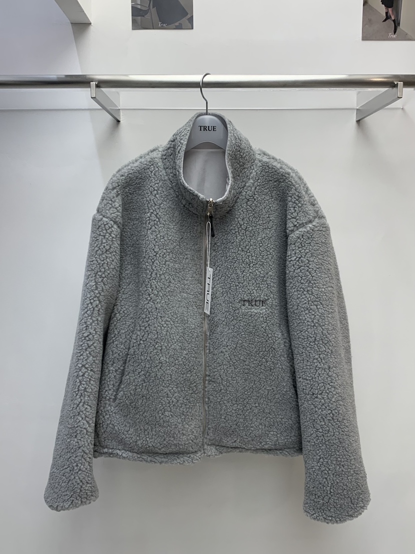 TRUE韓國直郵㊣女裝新品真品熱賣職業推薦25秋冬夾克兩面穿TRUE夾克