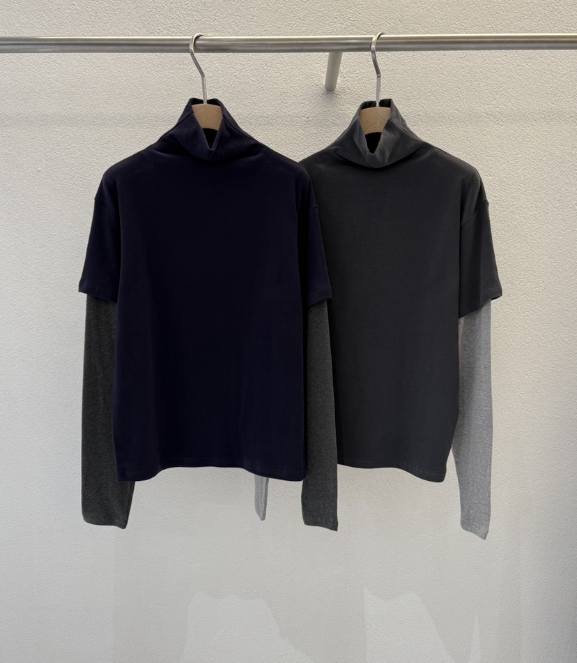 ABLERING東大門㊣直郵女士新款25秋冬休閑人氣長袖T恤假兩件ABLE STANDARD/ABLERING長袖T恤