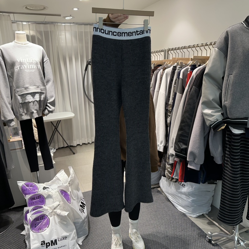 THE LOT東大門㊣代購女裝新品職業時尚熱賣真品休閑褲緊身褲THE LOT/	LOT休閑褲圖色1