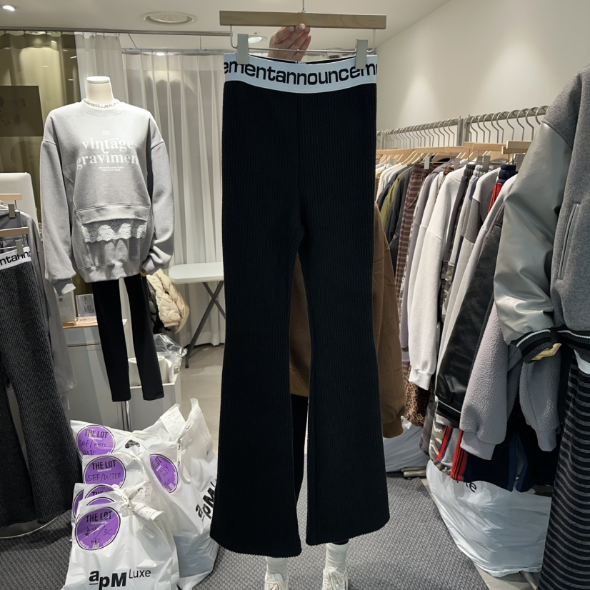 THE LOT東大門㊣代購女裝新品職業時尚熱賣真品休閑褲緊身褲THE LOT/	LOT休閑褲圖色2