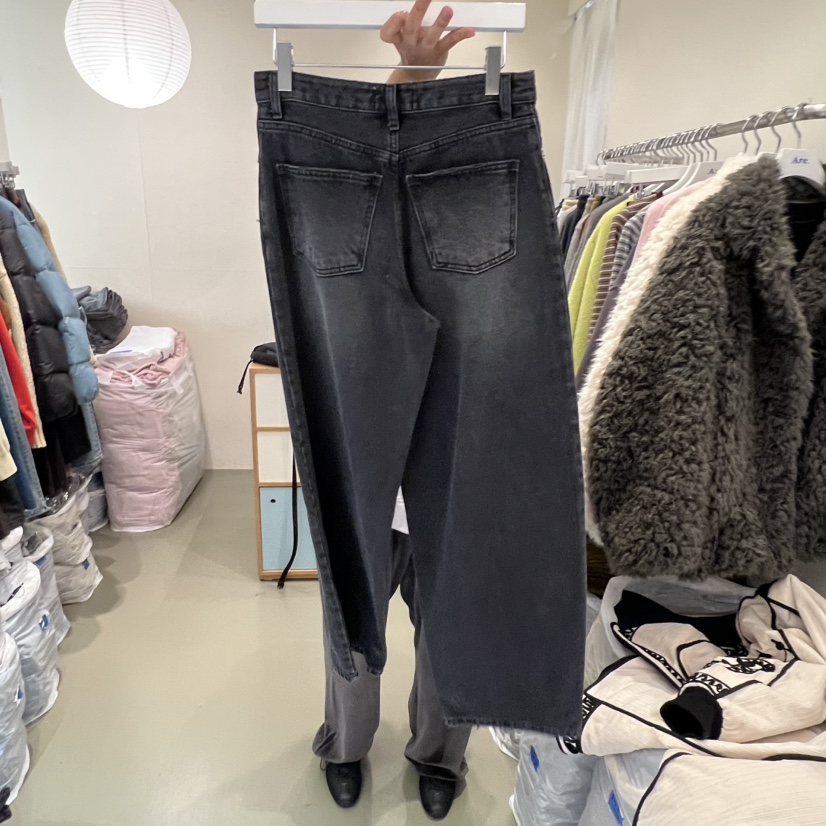 ARE東大門㊣實拍女士新款25秋冬時尚推薦熱賣人氣真品牛仔褲ARE YOU/ARE牛仔褲