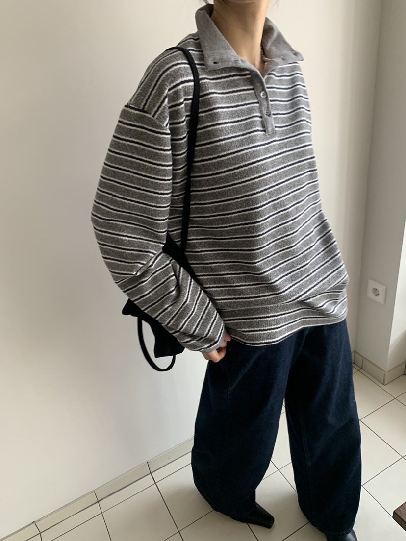 TRUE韓國直郵㊣女裝新品25秋冬休閑人氣真品職業熱賣針織衫TRUE針織衫