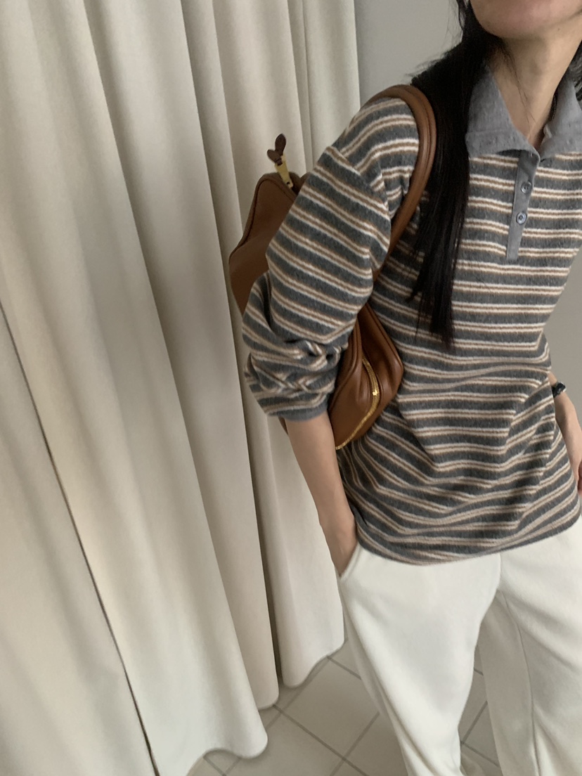 TRUE韓國直郵㊣女裝新品25秋冬休閑人氣真品職業熱賣針織衫TRUE針織衫