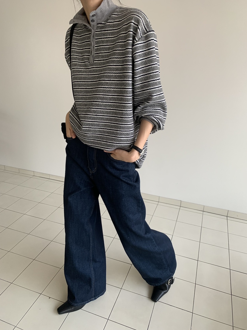 TRUE韓國直郵㊣女裝新品25秋冬休閑人氣真品職業熱賣針織衫TRUE針織衫