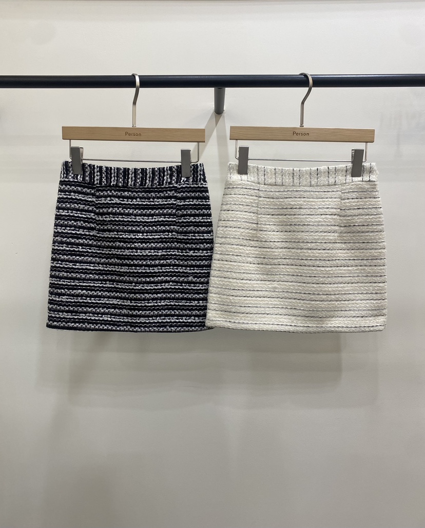 PERSON韓國直郵㊣女士新品25秋冬真品熱賣職業推薦時尚短裙PERSON短裙