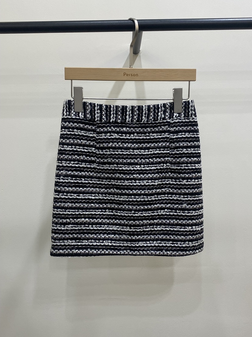 PERSON韓國直郵㊣女士新品25秋冬真品熱賣職業推薦時尚短裙PERSON短裙圖色2