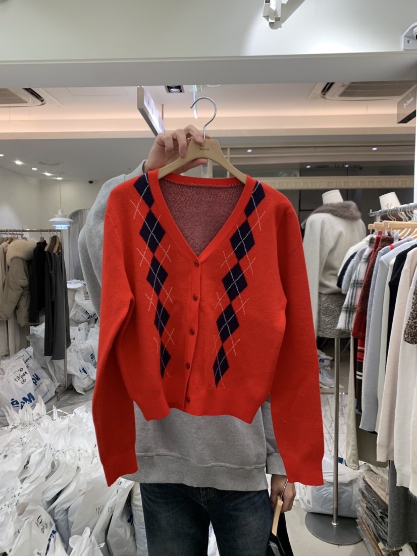 BY BOMI東大門㊣實拍女裝新款25秋冬推薦休閑針織衫羊毛衫BY BOMI針織衫圖色2