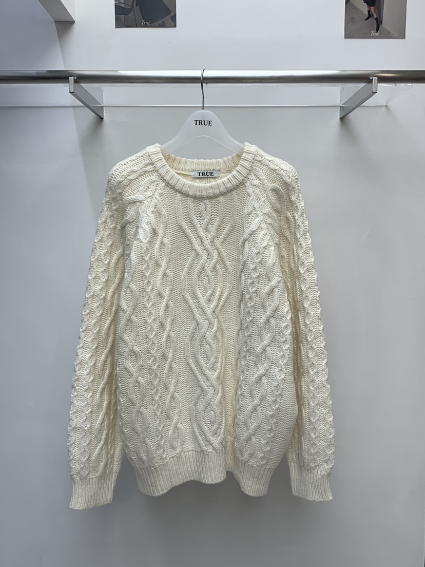 TRUE東大門㊣代購女士新品時尚職業熱賣推薦休閑真品25秋冬毛衣TRUE毛衣圖色1