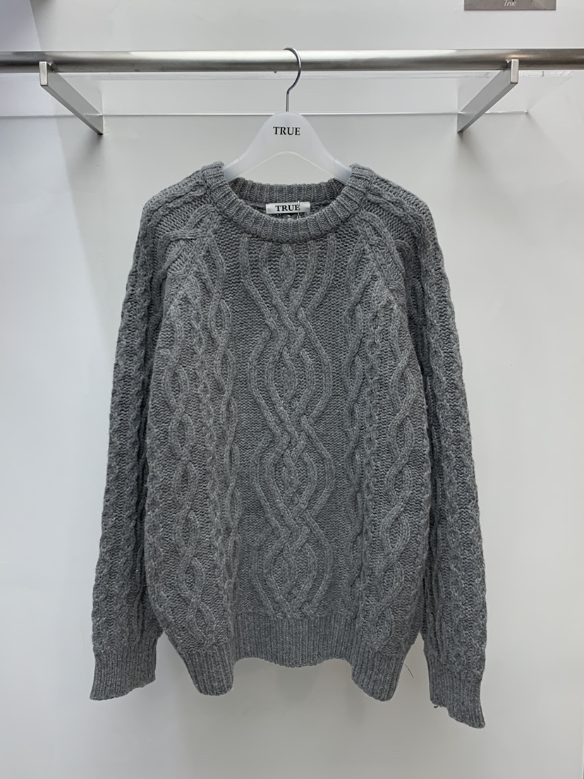 TRUE東大門㊣代購女士新品時尚職業熱賣推薦休閑真品25秋冬毛衣TRUE毛衣圖色4