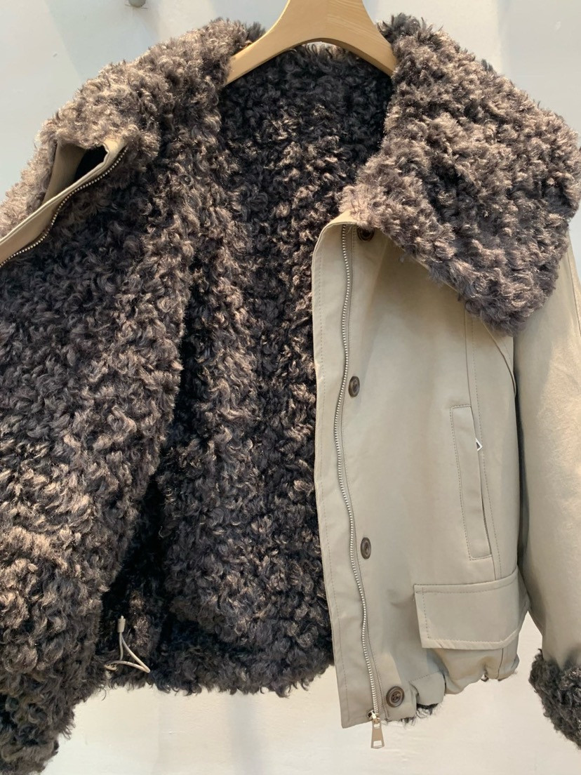 THE SIL韓國直郵㊣女士新款休閑時尚人氣熱賣25秋冬短款大衣THE SIL/1 2ILLY短款大衣