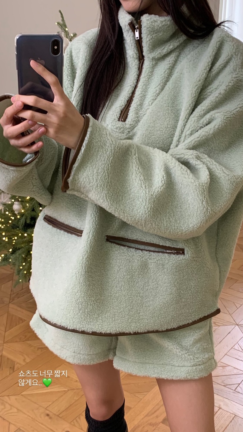 ALOT東大門㊣實拍女士新款人氣休閑推薦熱賣時尚衛衣皮革羊毛A LOT衛衣