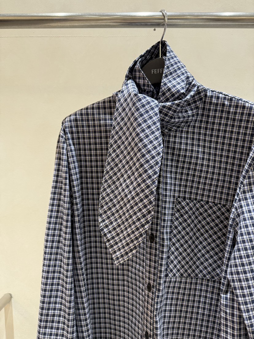 FEFFER東大門㊣代購女裝新款熱賣25秋冬真品人氣襯衫蕾絲衫FEFFER襯衫/蕾絲衫