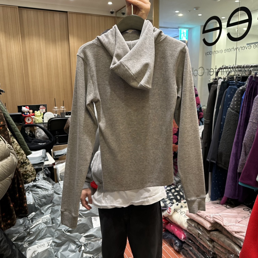 E/E/E東大門㊣直郵女裝新品時尚休閑推薦人氣25秋冬職業衛衣E/E/E衛衣