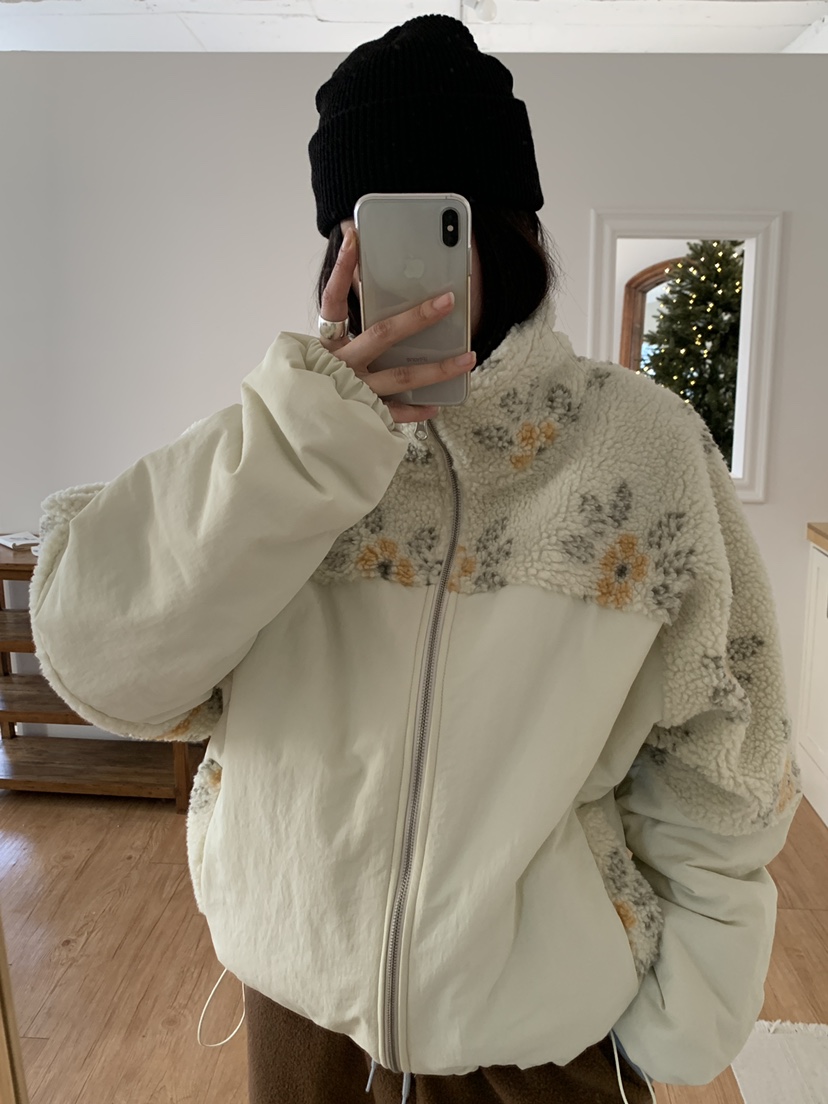 MORE THAN-P韓國代購㊣女士新款人氣熱賣真品職業夾克花朵MORE THAN夾克