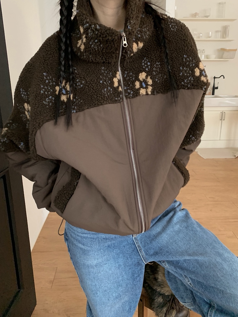 MORE THAN-P韓國代購㊣女士新款人氣熱賣真品職業夾克花朵MORE THAN夾克