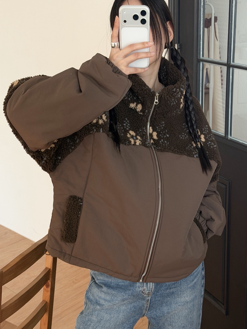 MORE THAN-P韓國代購㊣女士新款人氣熱賣真品職業夾克花朵MORE THAN夾克