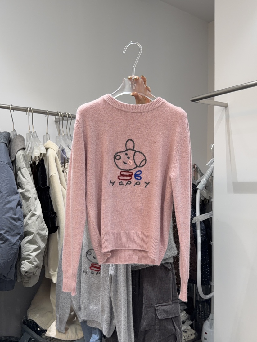 LOOKK東大門㊣直郵女裝新品職業推薦25秋冬人氣休閑真品針織衫LOOKK針織衫圖色2