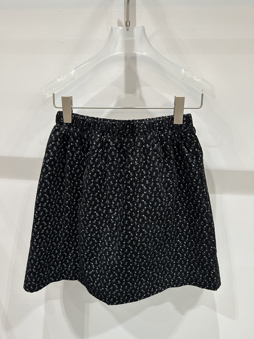 LOOKK東大門㊣代購女士新品休閑真品25秋冬人氣職業推薦短裙LOOKK短裙圖色1黑色