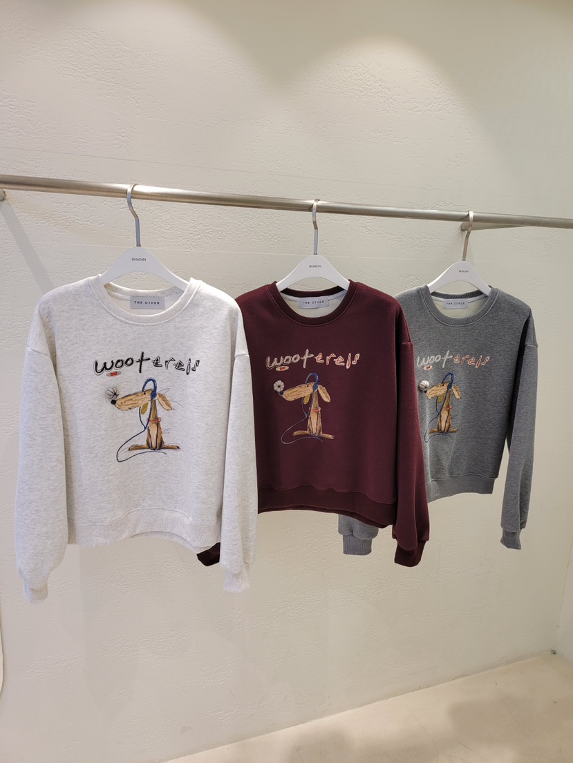 THE OTHER東大門㊣代購女裝新款職業時尚25秋冬衛衣加絨羊毛THE OTHER衛衣