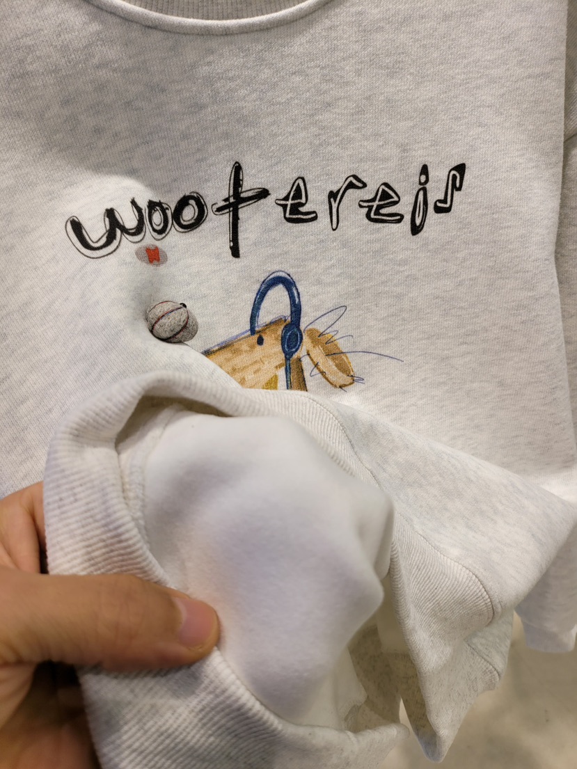 THE OTHER東大門㊣代購女裝新款職業時尚25秋冬衛衣加絨羊毛THE OTHER衛衣