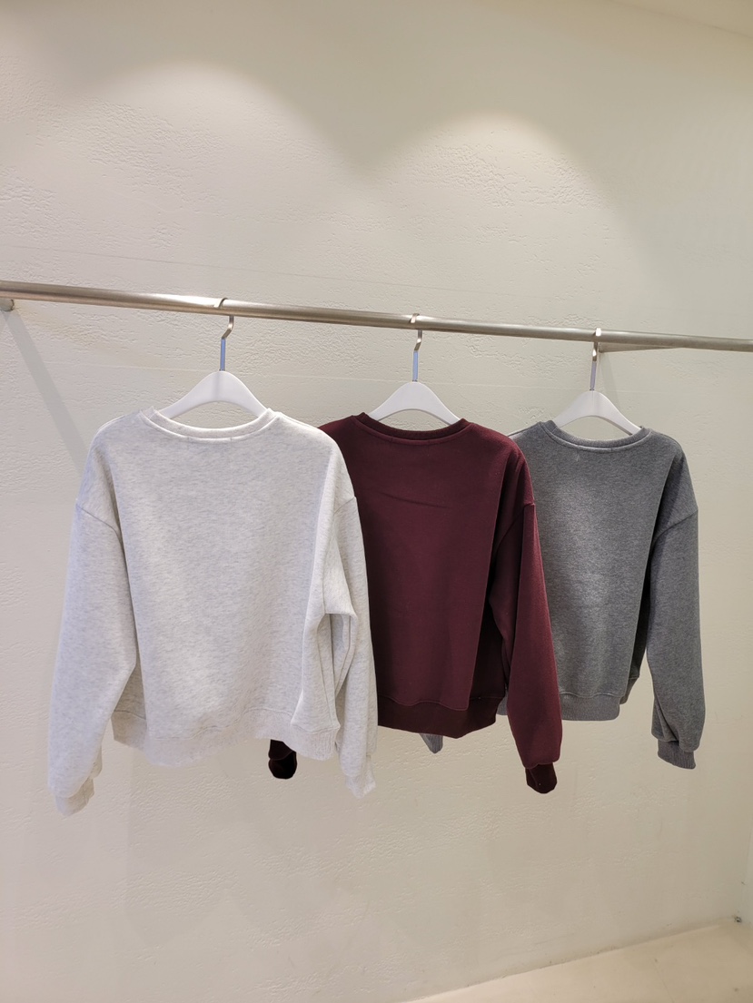 THE OTHER東大門㊣代購女裝新款職業時尚25秋冬衛衣加絨羊毛THE OTHER衛衣