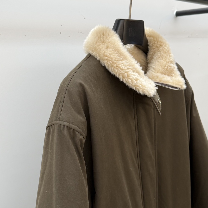 ID東大門㊣直郵女士新品推薦人氣真品25秋冬夾克美利奴羊毛ID夾克