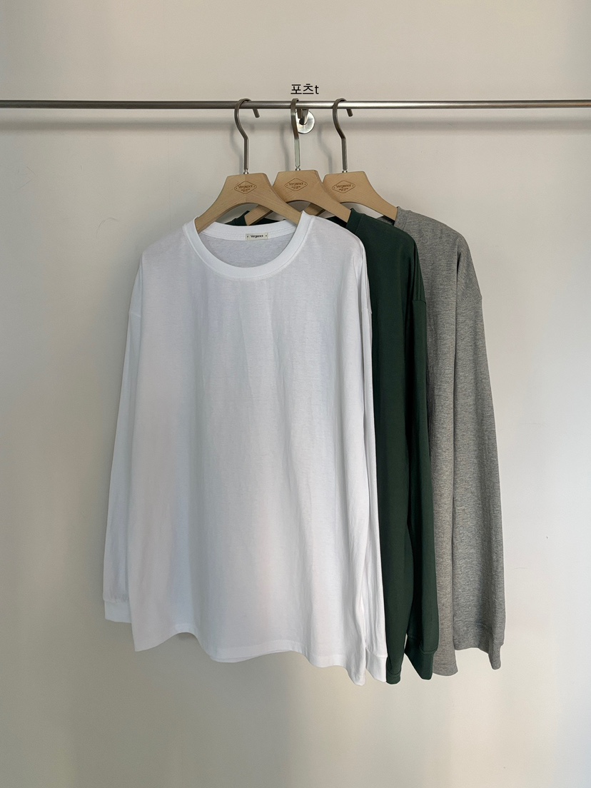 VERGAMOT東大門㊣代購女士新款職業25秋冬推薦真品休閑長袖T恤VERGAMOT長袖T恤