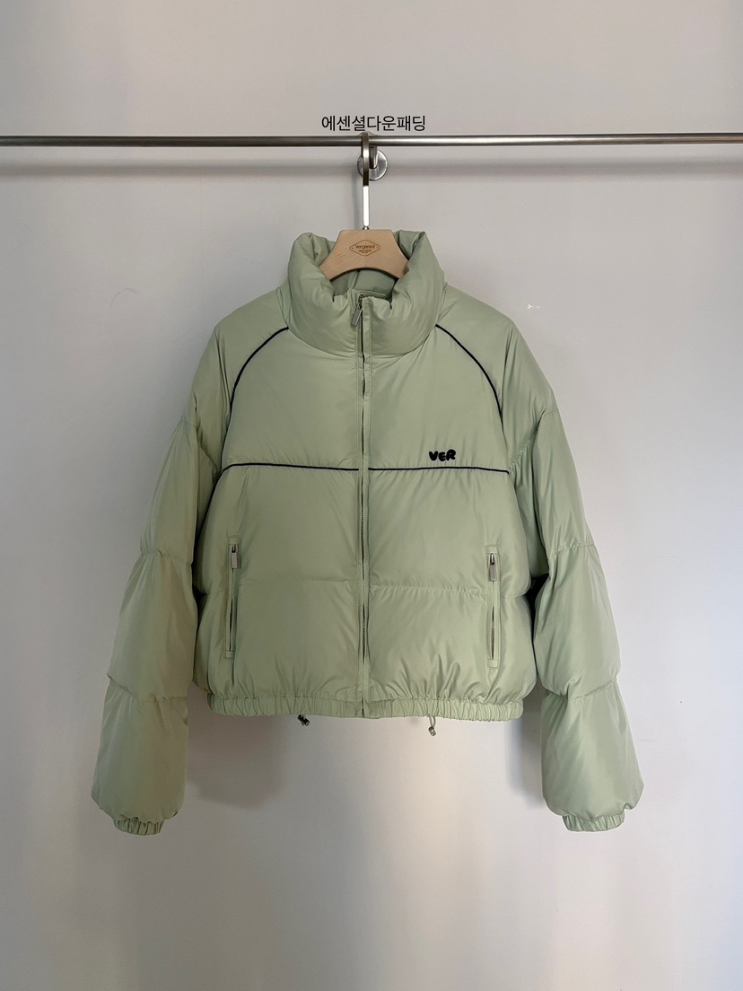 VERGAMOT東大門㊣代購女士新款真品時尚人氣25秋冬短款羽絨服絨VERGAMOT短款羽絨服圖色1