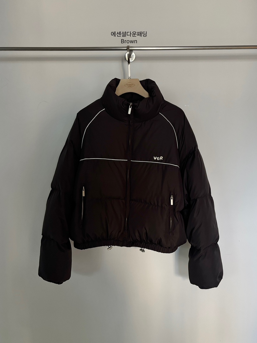 VERGAMOT東大門㊣代購女士新款真品時尚人氣25秋冬短款羽絨服絨VERGAMOT短款羽絨服圖色2