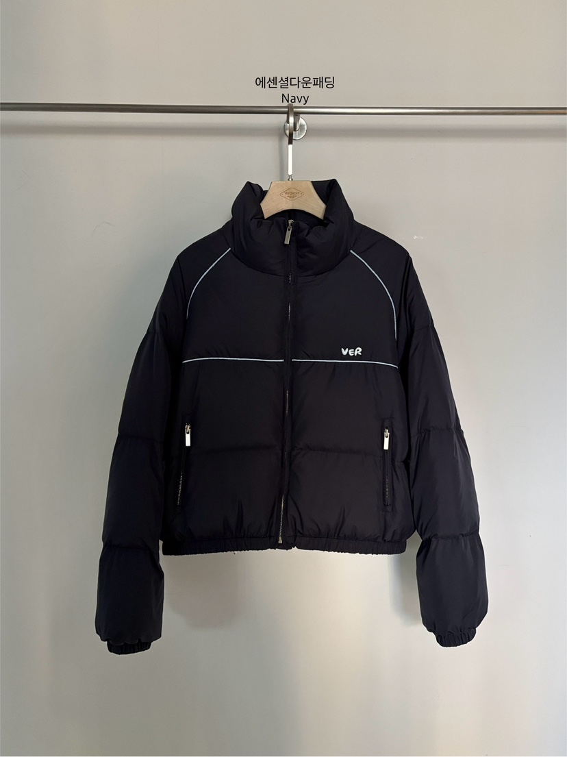 VERGAMOT東大門㊣代購女士新款真品時尚人氣25秋冬短款羽絨服絨VERGAMOT短款羽絨服圖色3