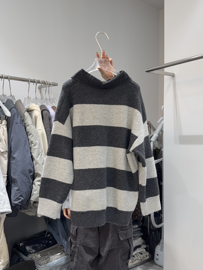 LOOKK東大門㊣實拍女士新款25秋冬人氣熱賣真品針織衫不含包LOOKK針織衫