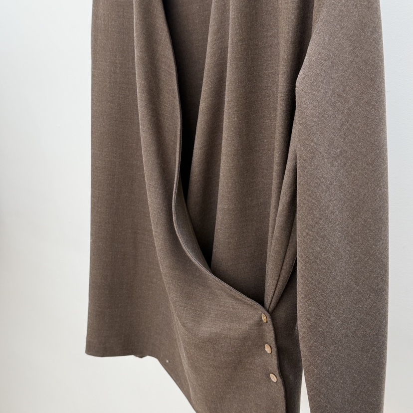 ID韓國代購㊣女裝新款人氣職業時尚25秋冬熱賣休閑襯衫蕾絲衫ID襯衫/蕾絲衫